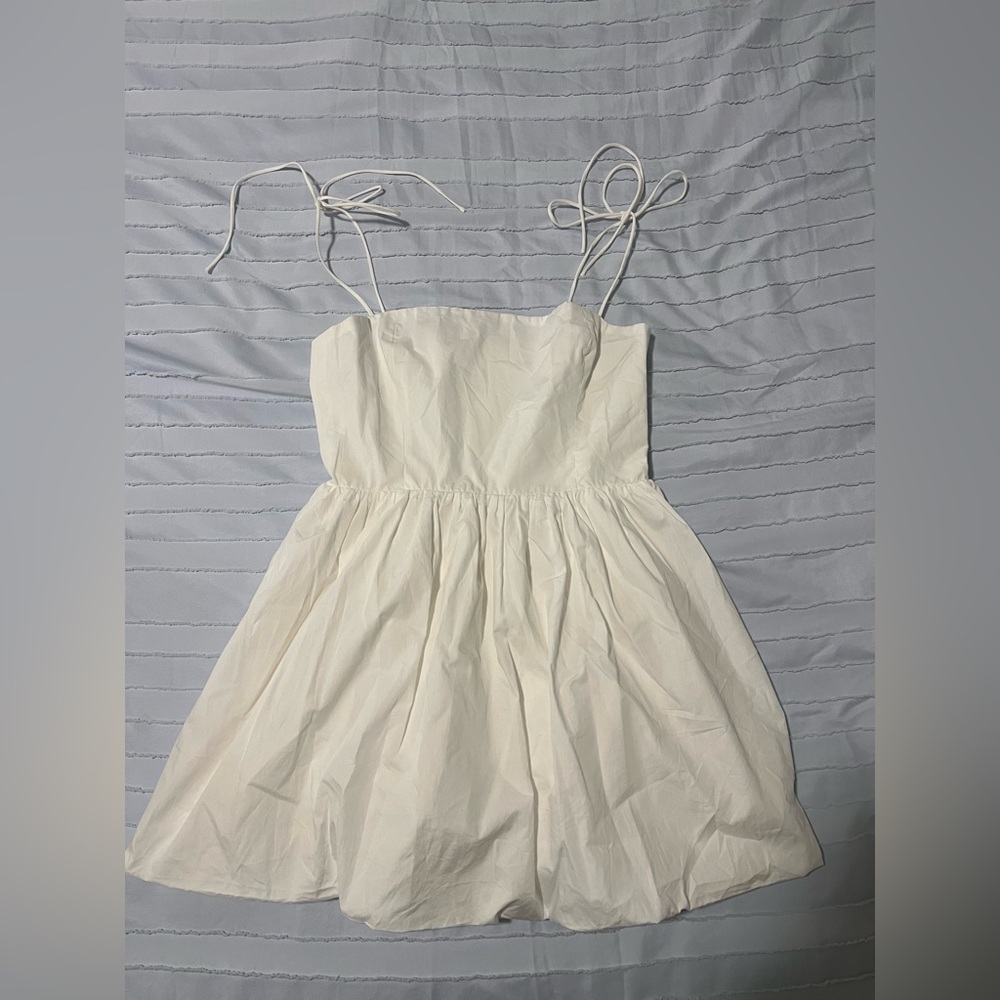 Showpo Ivory Strappy Dress